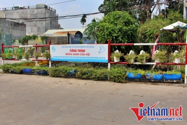 Được 'thay áo mới', cống nước sình lầy, ngập rác thành công viên nhỏ xinh