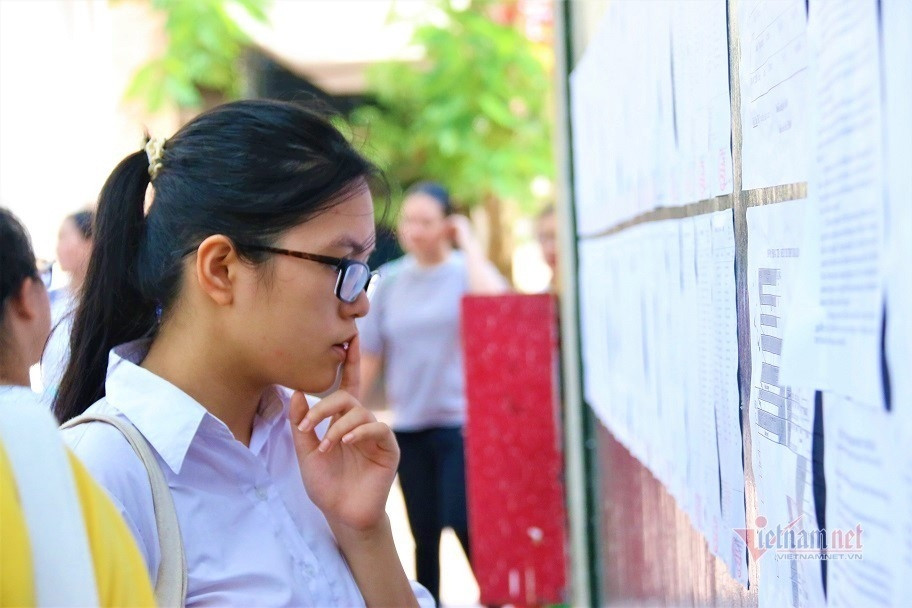 The odds of getting into class 10 of public schools in Hanoi in 2022