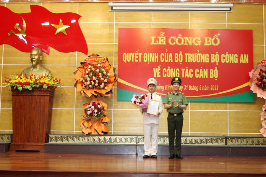Đại tá Nguyễn Hữu Hợp làm Giám đốc Công an Quảng Bình