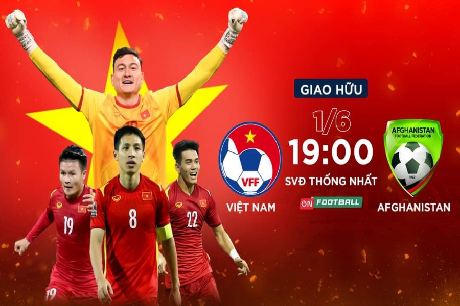 Xem trực tiếp bóng đá Việt Nam vs Afghanistan ở đâu, kênh nào?