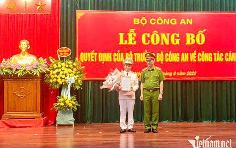 Đại tá Nguyễn Tiến Nam làm Viện trưởng Khoa học hình sự Bộ Công an
