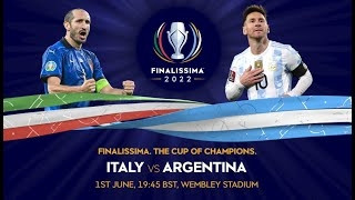 Xem trực tiếp bóng đá Italia vs Argentina ở đâu, kênh nào?