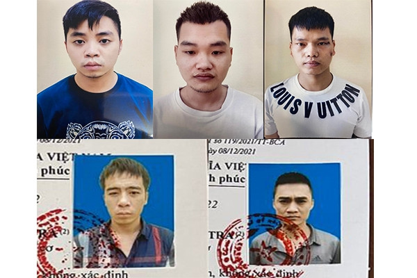 5 people who cut the wall of a detention house in Hung Yen and fled