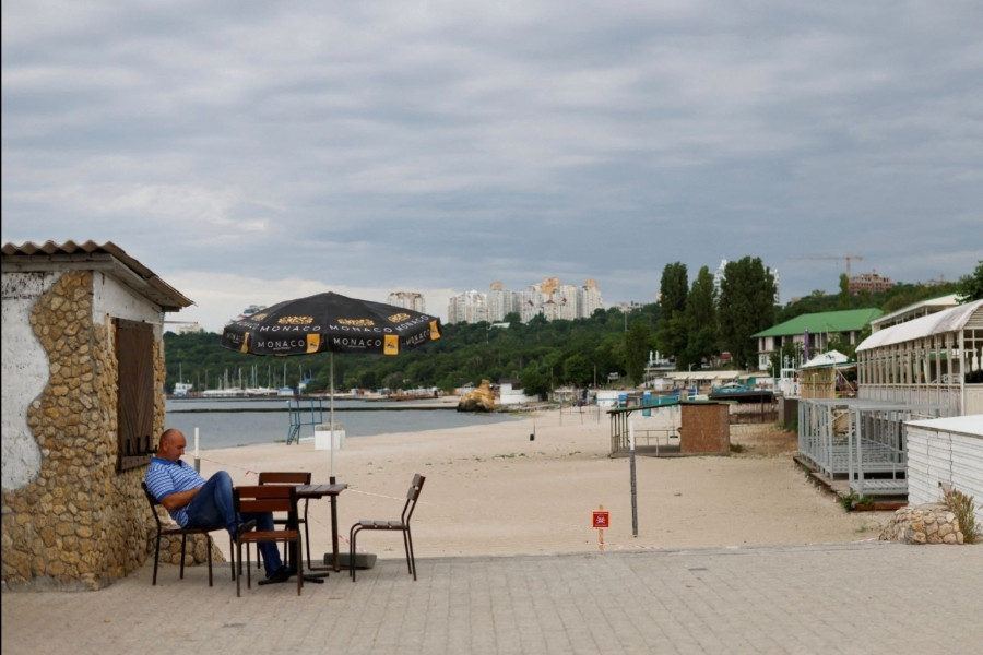 Bãi biển nổi tiếng ở Ukraine trở thành 'bãi mìn chết chóc'