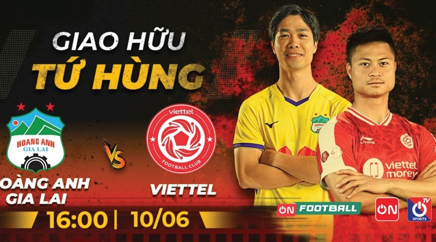 Link xem trực tiếp bóng đá HAGL vs Viettel: Cúp tứ hùng Hải Phòng 2022