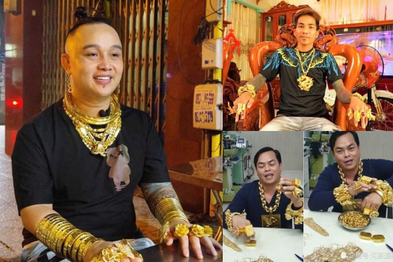Vietnamese giants who like to “wear gold” cause fever in foreign newspapers