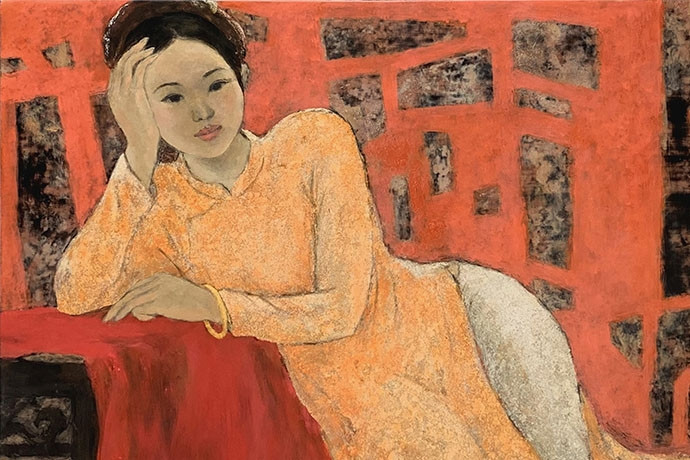 Hoạ sĩ Nguyễn Quang Minh: Vẽ tranh thiếu nữ cũng giống như yêu