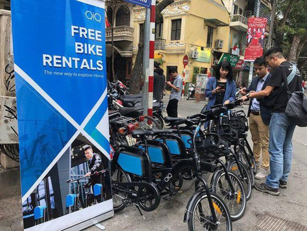 hanoi to establish 200 bike rental spots picture 1