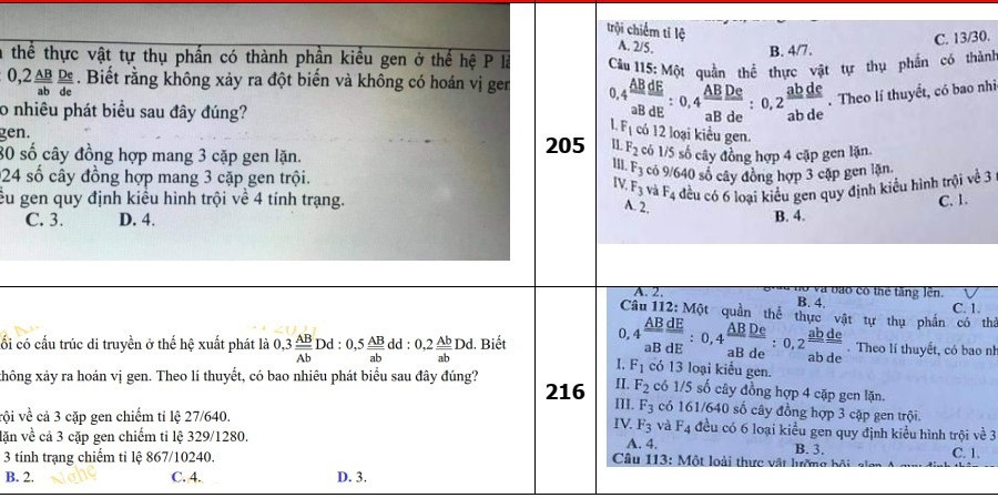 Khởi tố 2 người liên quan vụ đề thi Sinh: Bộ GD-ĐT lên tiếng