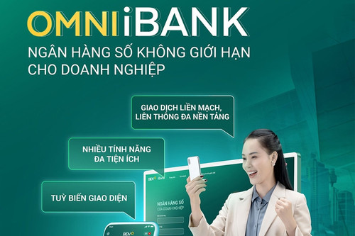 Omni BIDV iBank - ngân hàng số tiện ích cho khách hàng tổ chức