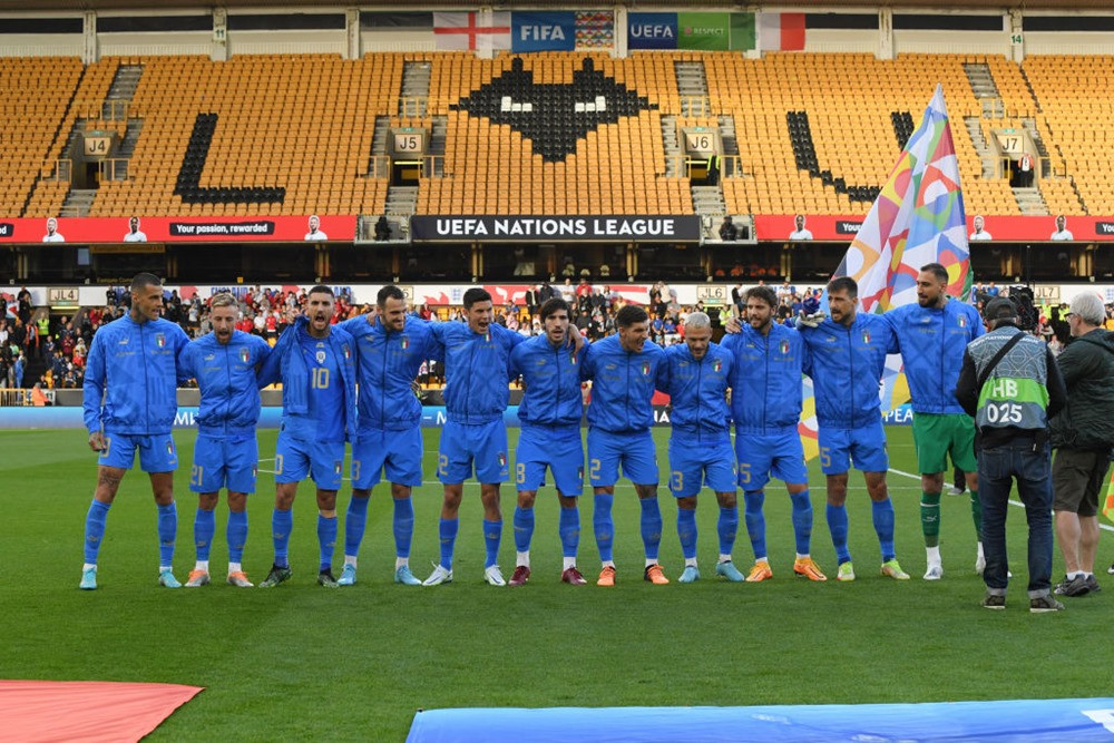 Đội hình xuất phát của ĐT Italy