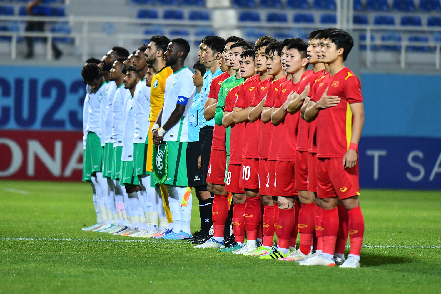 U23 Việt Nam vs U23 Saudi Arabia