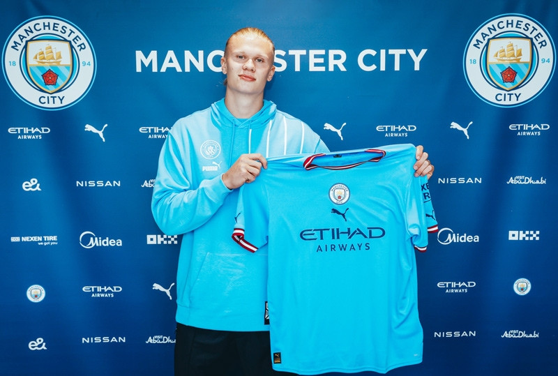 Man City công bố 'bom tấn' Haaland, quyết giành cup C1