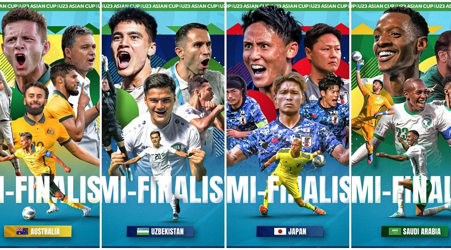 Lịch thi đấu bóng đá hôm nay 15/6: Vòng bán kết U23 châu Á