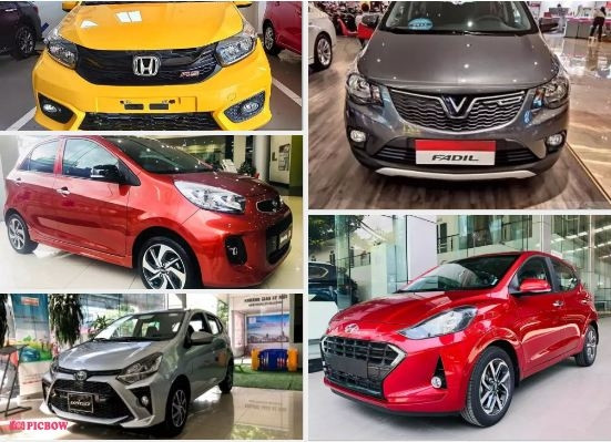 Xe giá rẻ dưới 500 triệu đồng: Tiếp tục Fadil dẫn đầu, Toyota Wigo đội sổ
