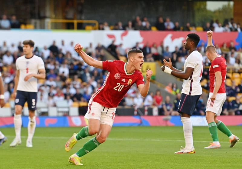 Tuyển Anh thảm bại 0-4 trước Hungary
