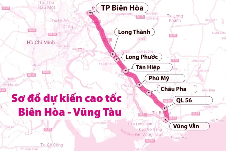 Phía Nam sẽ có thêm 3 tuyến cao tốc hơn 84.000 tỷ