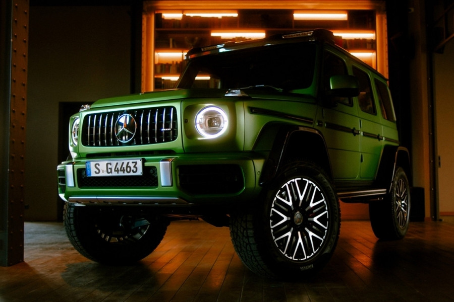 SUV siêu hot Mercedes-AMG G63 thêm bản gầm cao với khả năng lội nước ấn tượng