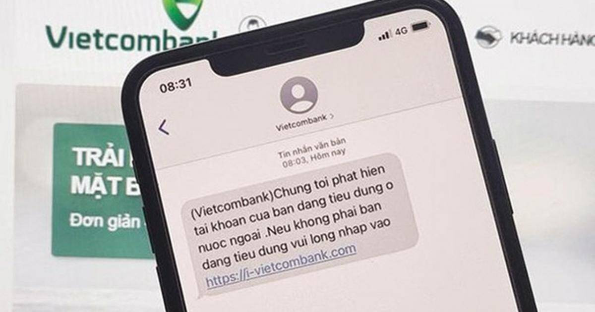 Làm gì khi lỡ click vào đường link giả mạo ngân hàng?