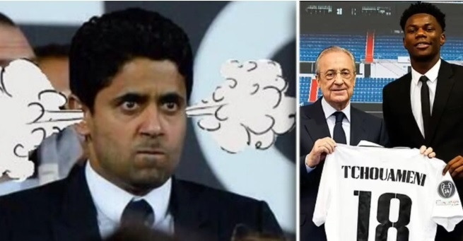 Tchouameni khiến Real Madrid mát lòng vì… chê tiền của PSG