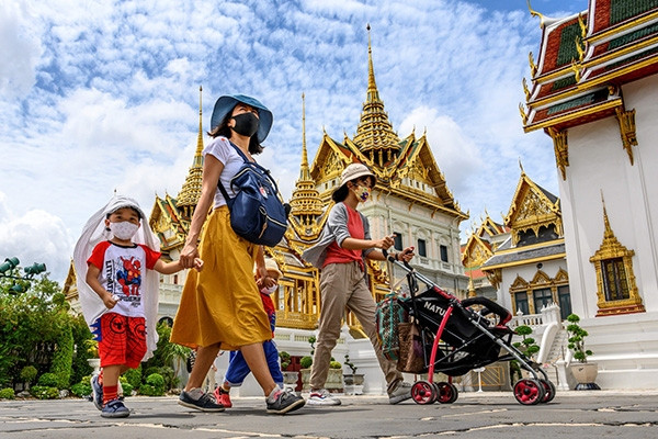 Từ 1/7, du khách Việt thoải mái vi vu Thái Lan không cần đeo khẩu trang