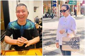 Sao Việt 20/6: NSND Công Lý cười tươi, vợ trẻ xách túi Dior kêu 'biết đủ'