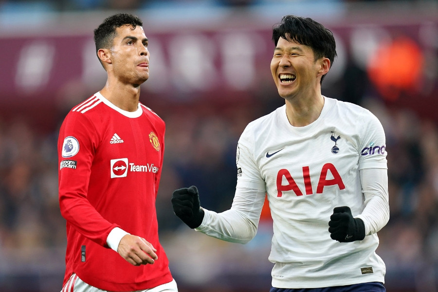 Son Heung Min chịu bất công khi xếp sau Ronaldo