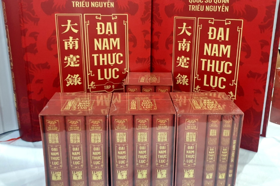 Ra mắt bộ sách 'Đại Nam thực lục' 10 tập