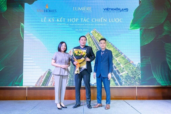 Việt Khởi Land phân phối dự án kiến trúc xanh Lumière Boulevard