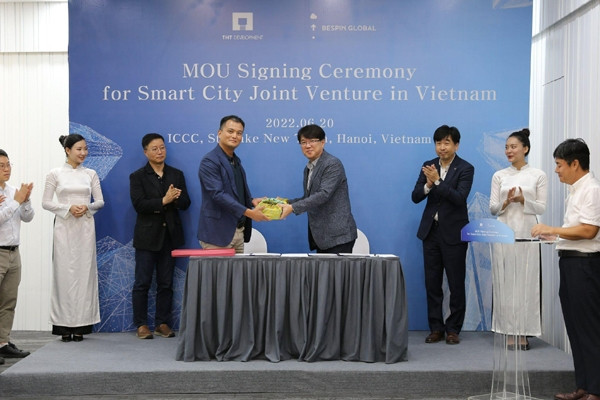 Bespin Global Vietnam và Daewoo E&C hợp tác vận hành thành phố thông minh