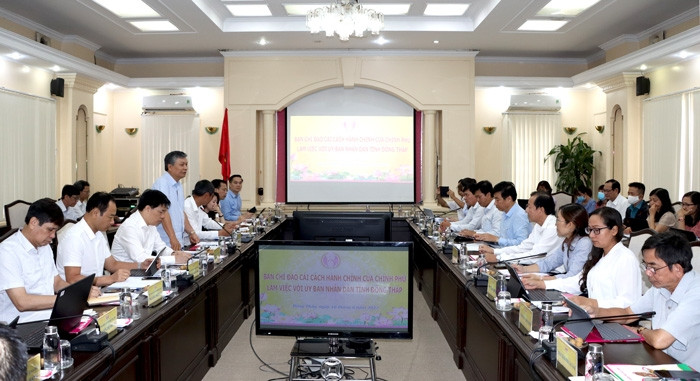 Đồng Tháp phấn đấu đưa Chỉ số cải cách hành chính tăng 5% mỗi năm