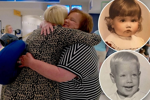 Cặp chị em tái hợp sau 55 năm không biết mình có ruột thịt
