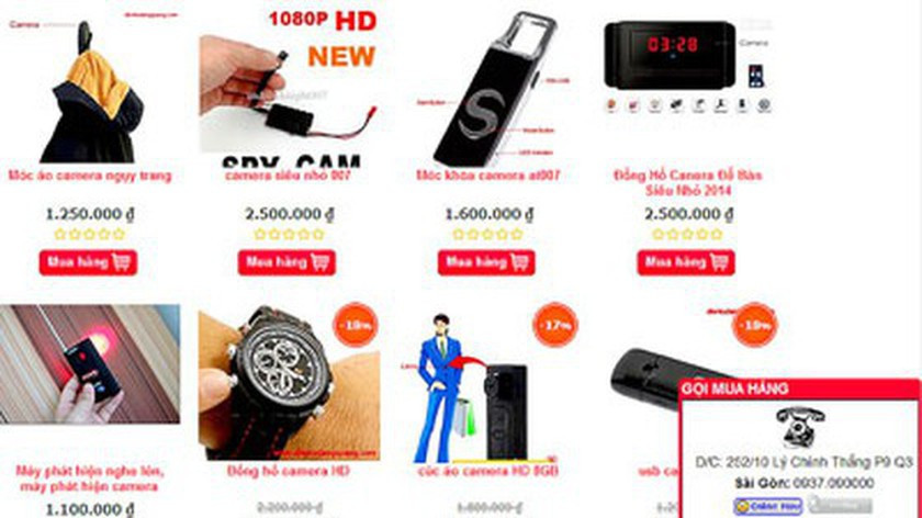 Ease of spy camera purchasing posing great danger ảnh 1