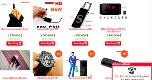 Ease of spy camera purchasing posing great danger