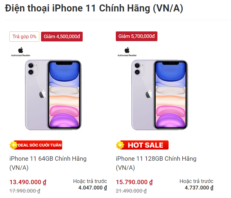 iPhone 11 lập kỷ lục về mức giảm giá và sức mua dịp Tết - Ảnh 1.