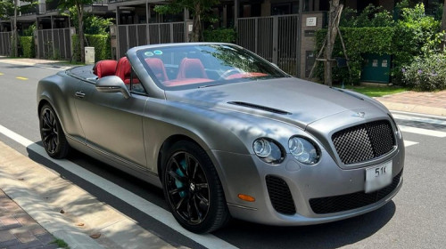 Ngắm chiếc Bentley Continental SuperSports mui trần độc nhất Việt Nam