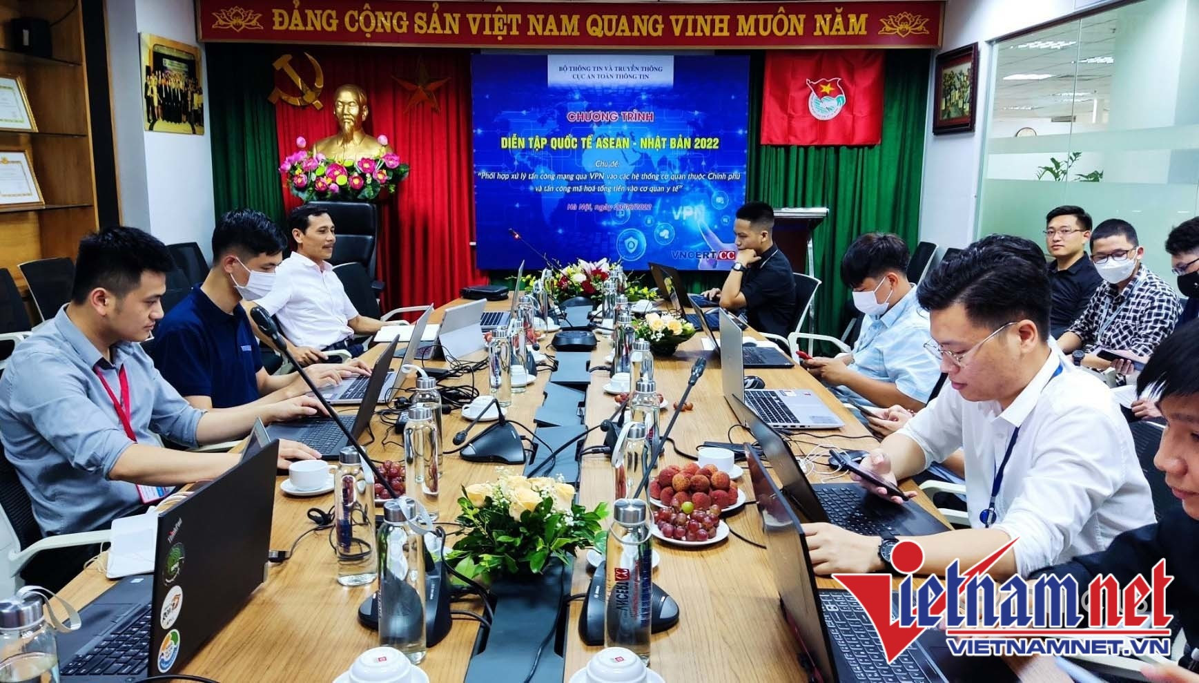 [Tin công nghệ mới] Việt Nam cùng các nước ASEAN, Nhật Bản diễn tập ứng phó tấn công bằng mã độc tống tiền