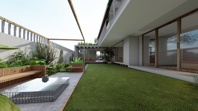 Ngôi nhà tối giản ở Lâm Đồng với không gian xanh mát bao trùm