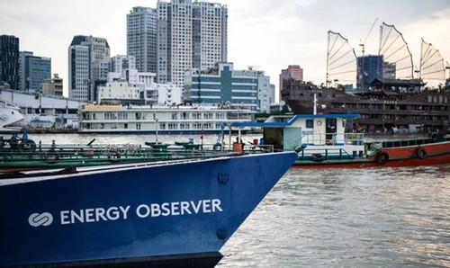 World’s first zero-emission boat visits HCM City