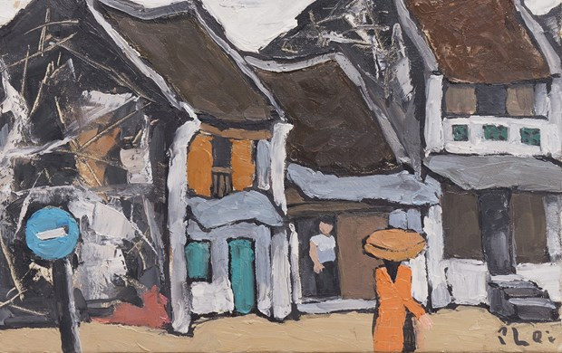 Famous painter's works on display for first time hinh anh 1