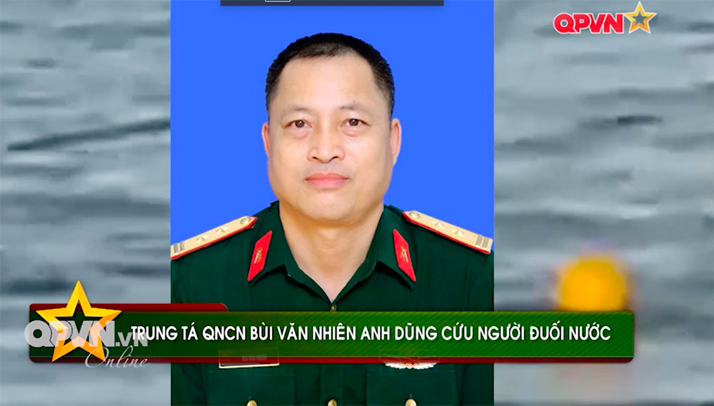 Trung tá quân đội qua đời khi cứu bé trai bị đuối nước ở Phú Quốc