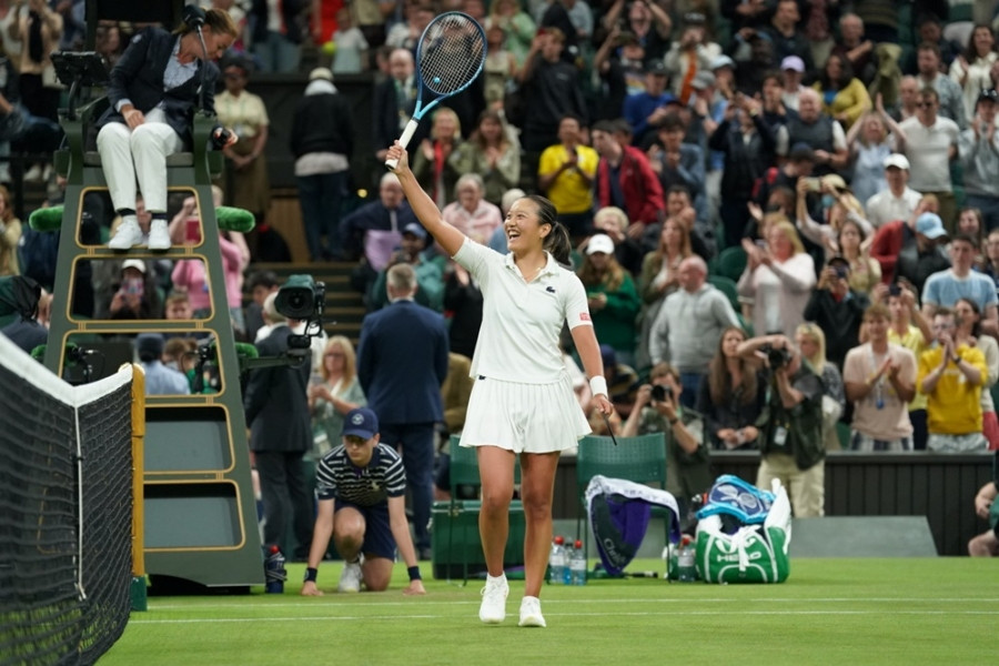 Nữ tay vợt gốc Việt gây địa chấn khi hạ Serena Williams ở Wimbledon