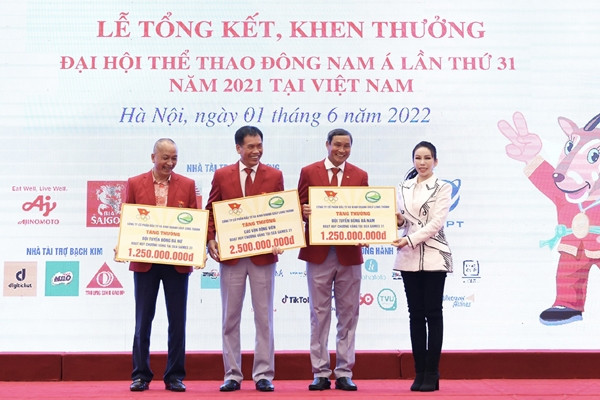 Golf Long Thành thưởng 5 tỷ đồng cho các VĐV xuất sắc tại SEA Games 31