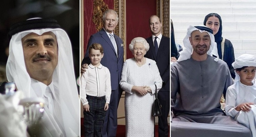 Những gia đình Hoàng gia giàu nhất thế giới năm 2022