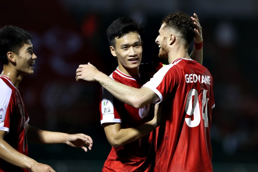 Đè bẹp CLB Singapore, Viettel vào bán kết AFC Cup 2022