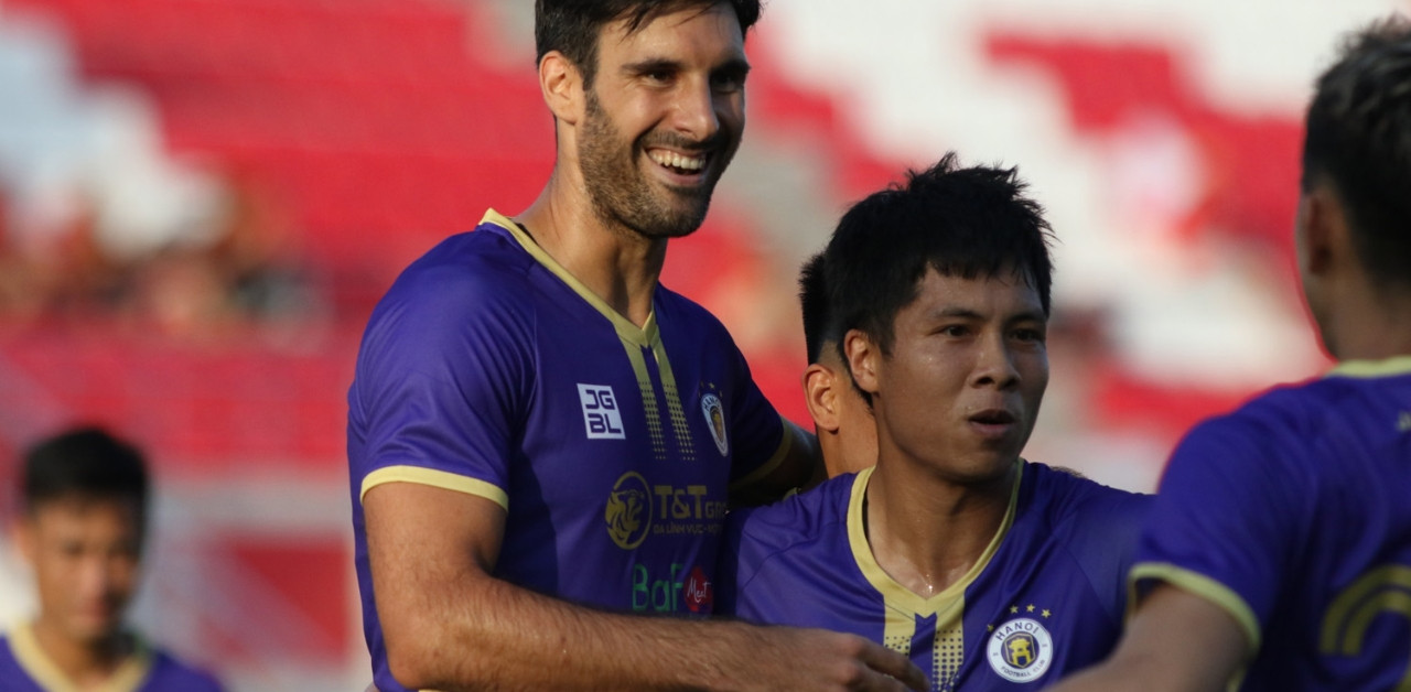 Hanoi won a big victory over Viettel in the opening match of the Four Heroes Cup