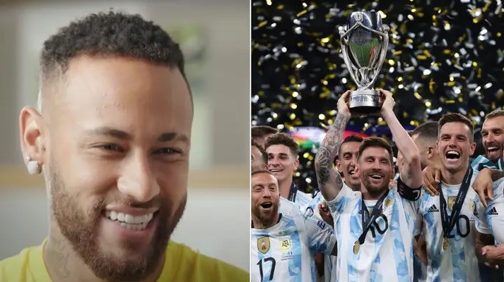 Neymar mocks Messi and Argentina over celebrating in the Intercontinental Cup