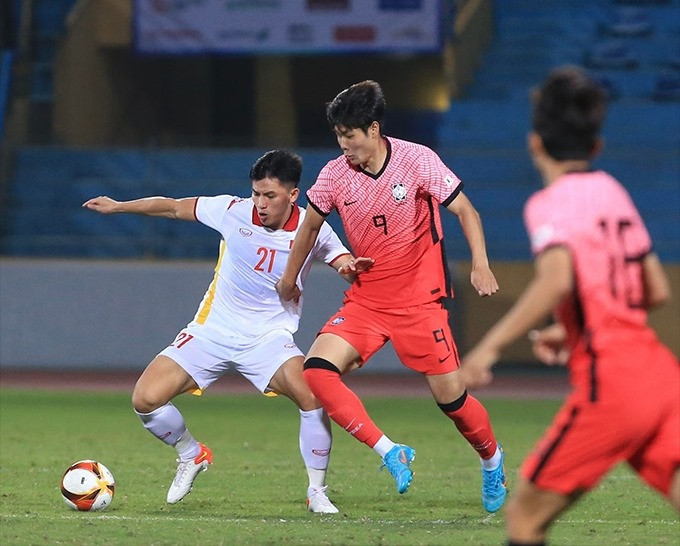 Xem trực tiếp bóng đá U23 Việt Nam vs U23 Hàn Quốc