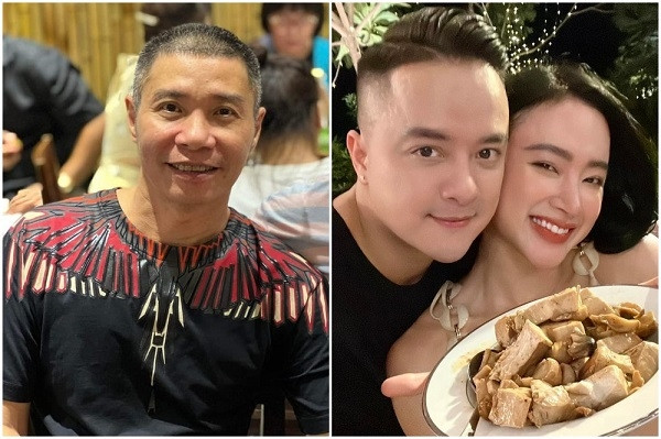 Cao Thai Son and Angela Phuong Trinh embrace love
