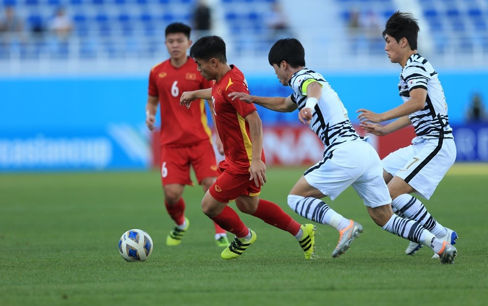 U23 Vietnam football results 1-1 U23 South Korea